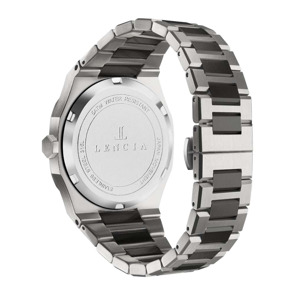 Lencia Men's Stainless Steel Analog Watch LC1015C1 - Image 8