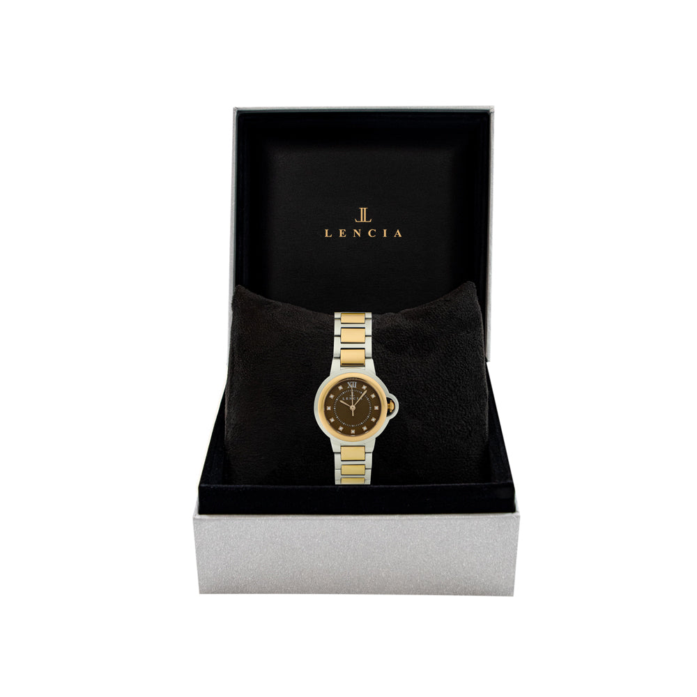 Lencia Stainless Steel Women Analog Watch-LC7174H - Image 6