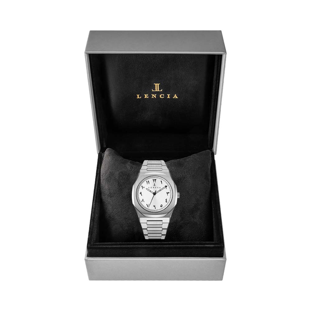 Lencia Men's Stainless Steel Analog Watch LC1015C1 - Image 6