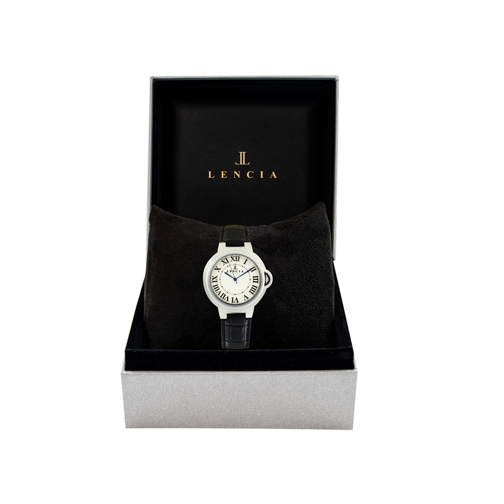 Lencia Leather Men Analog Watch-LC7374B - Image 17