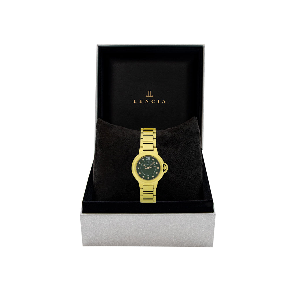 Lencia Stainless Steel Women Analog Watch-LC7174H - Image 15