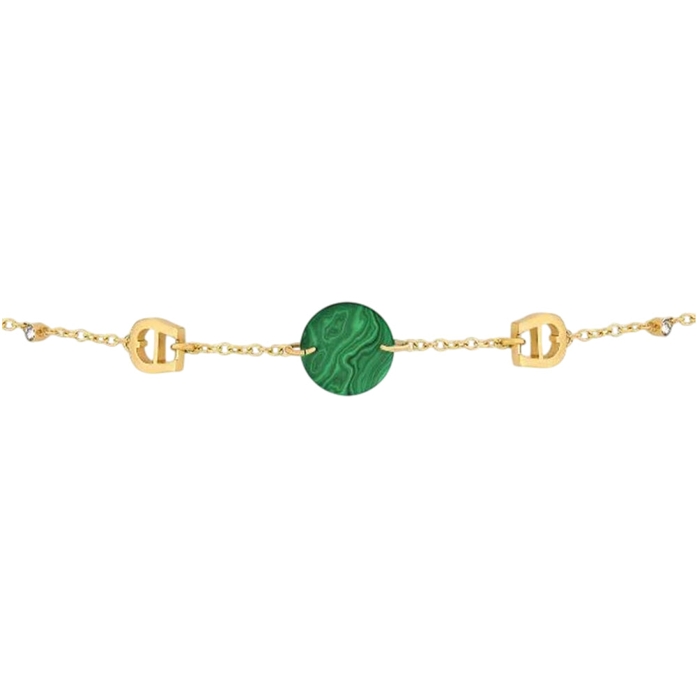 Aigner Avena Malachite and Crystals Bracelet for Women ARJLB0000212 - Image 3