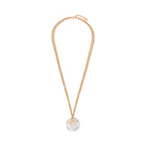 Aigner Avena Rose Gold Mother of Pearl Necklace ARJLN0000203