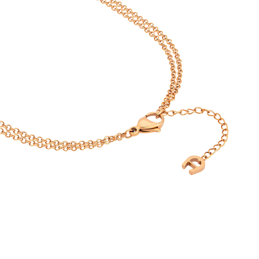 Aigner Avena Rose Gold Mother of Pearl Necklace ARJLN0000203 - Image 3