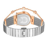 Aigner Cremona Women's Brown Dial Silver Gold Watch A115263 - Image 3