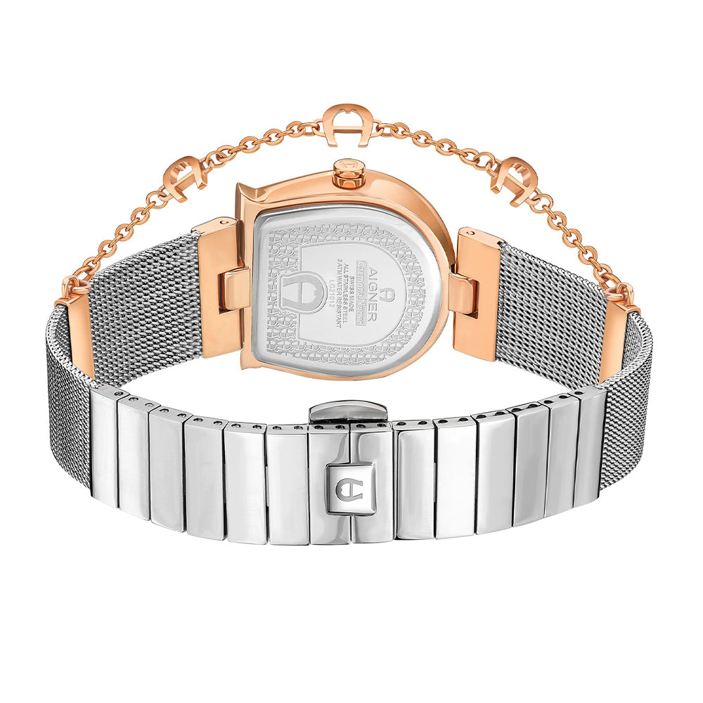 Aigner Cremona Women's Light Purple Dial Silver Rose Gold Watch A115264 - Image 3