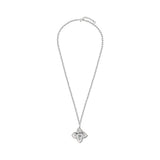 Aigner Flora Silver Crystal Necklace ARJLN0003821