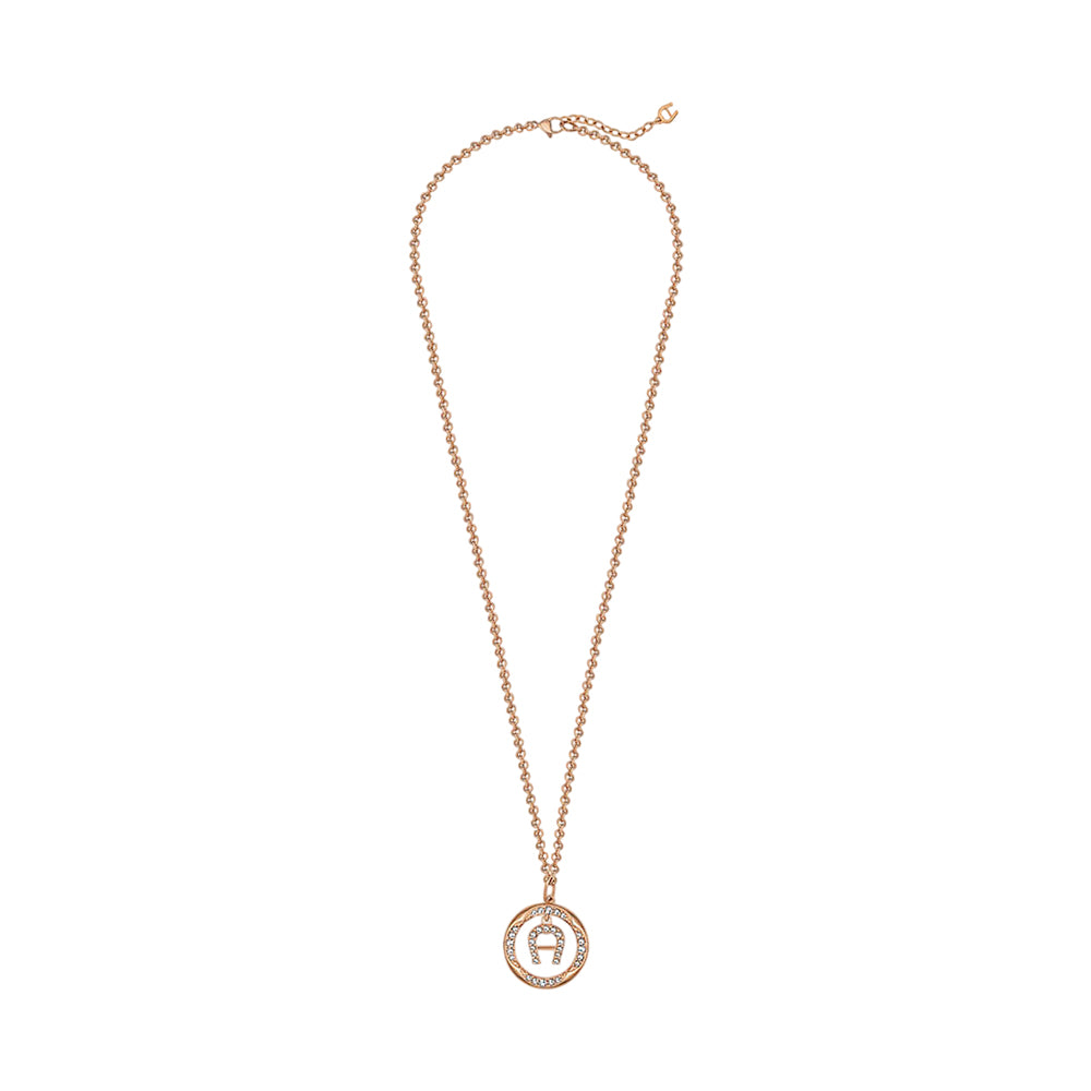 Aigner Lara Pink Brass Necklace ARJLN2200503