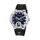Aigner Men's Leather Blue Dial Watch ARWGA0000708