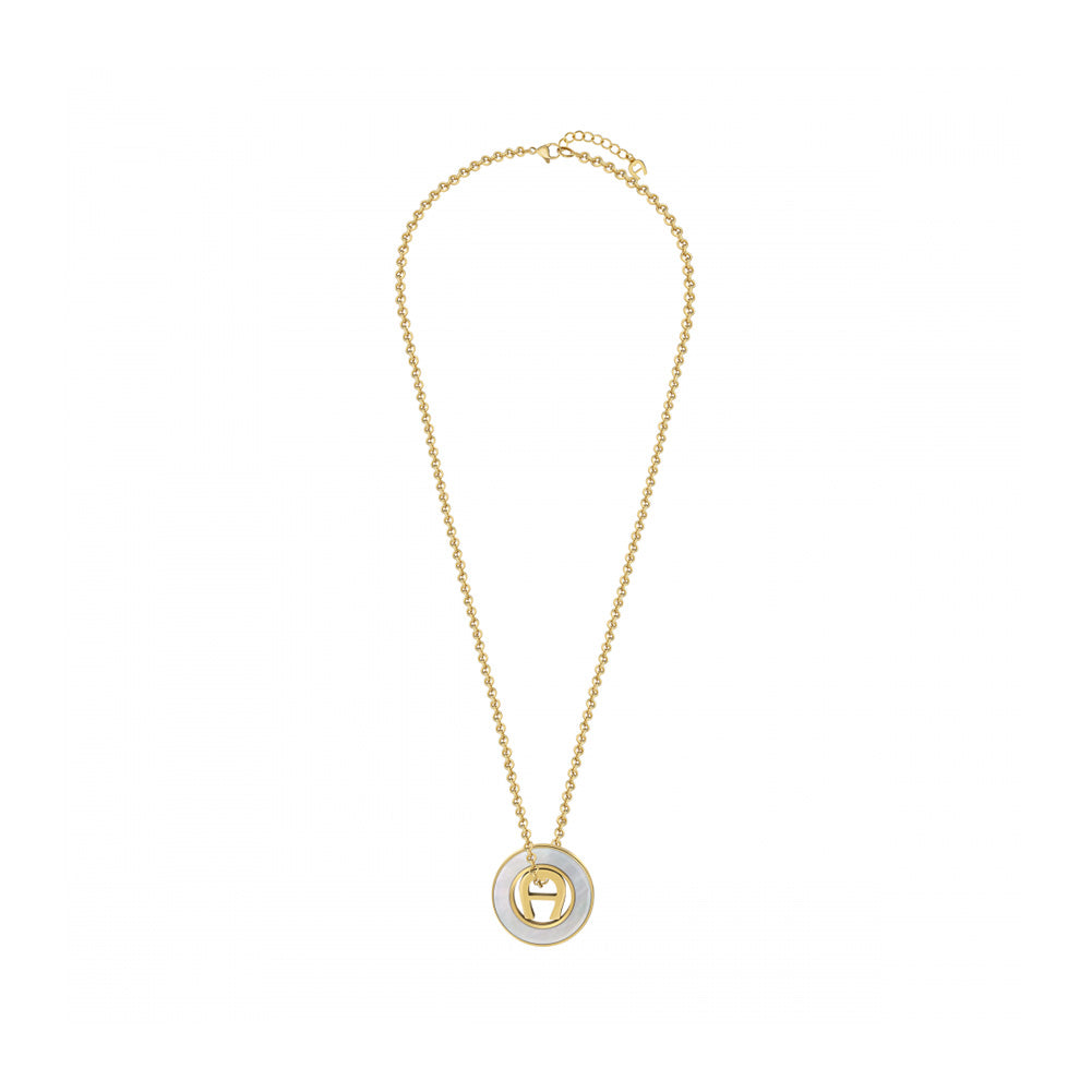 Aigner Necklace for Women Gold Color ARJLN0000302