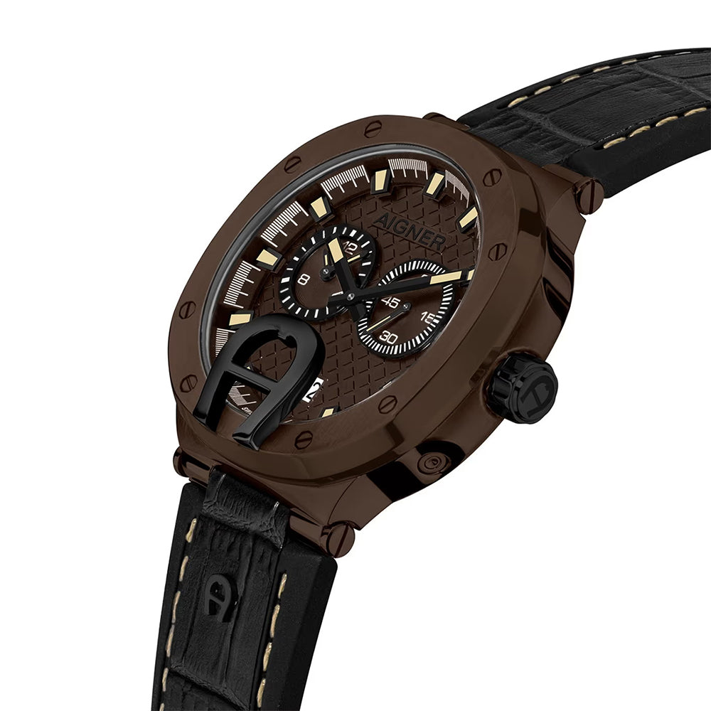 Aigner Taviano Men's Brown Dial Watch ARWGA0000712 - Image 2