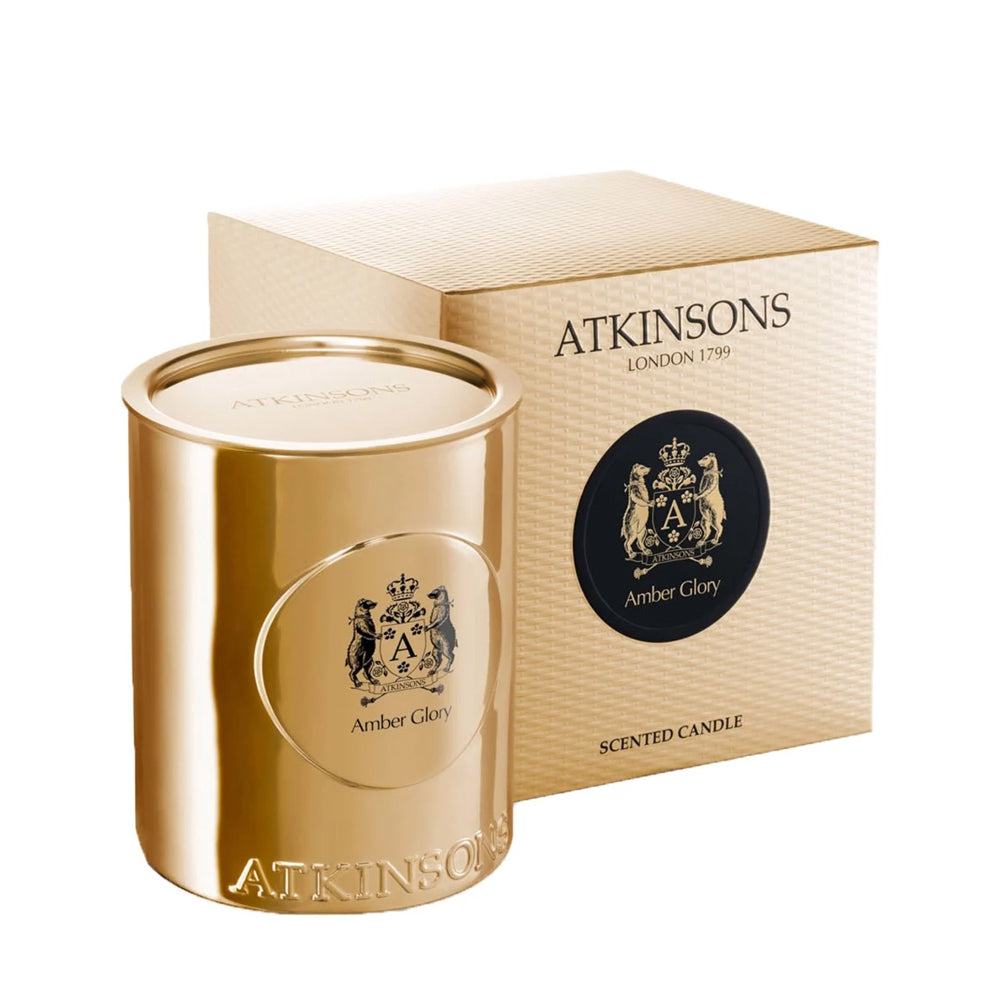 Atkinsons Amber Glory Scented Candle 200gm - Image 2
