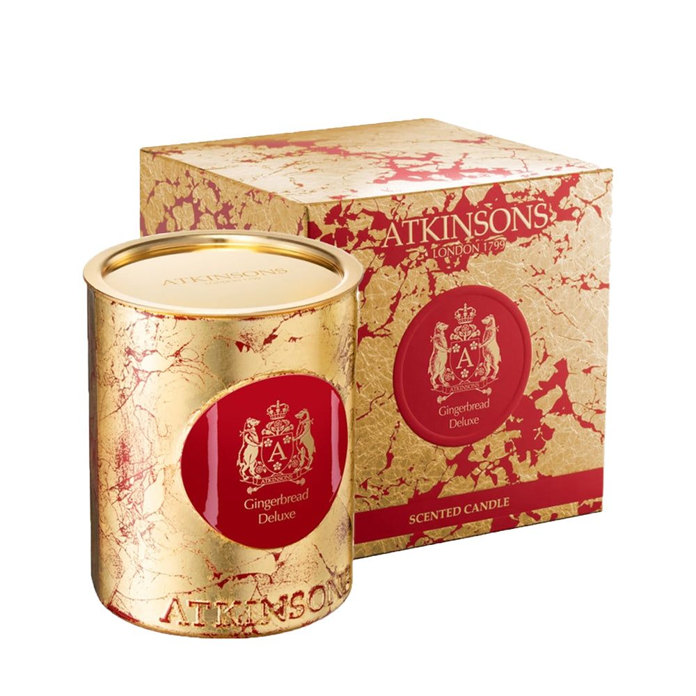 Atkinsons Gingerbread Deluxe Scented Candle 200gm - Image 2