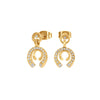 Cerruti 1881 Amalia Gold Zirconia C Earrings For Women CIJLE0012901