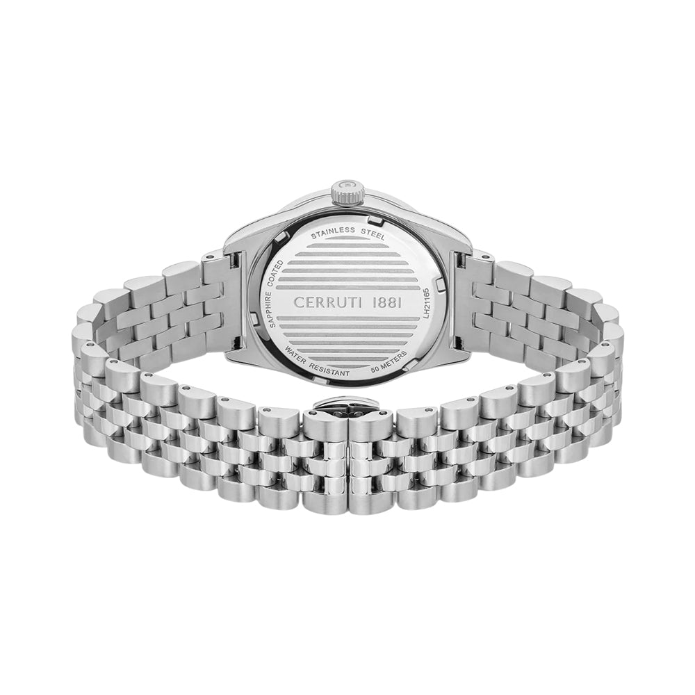 CERRUTI 1881 Baccio Women's Silver Dial Gold Watch CIWLH2116508 - Image 3