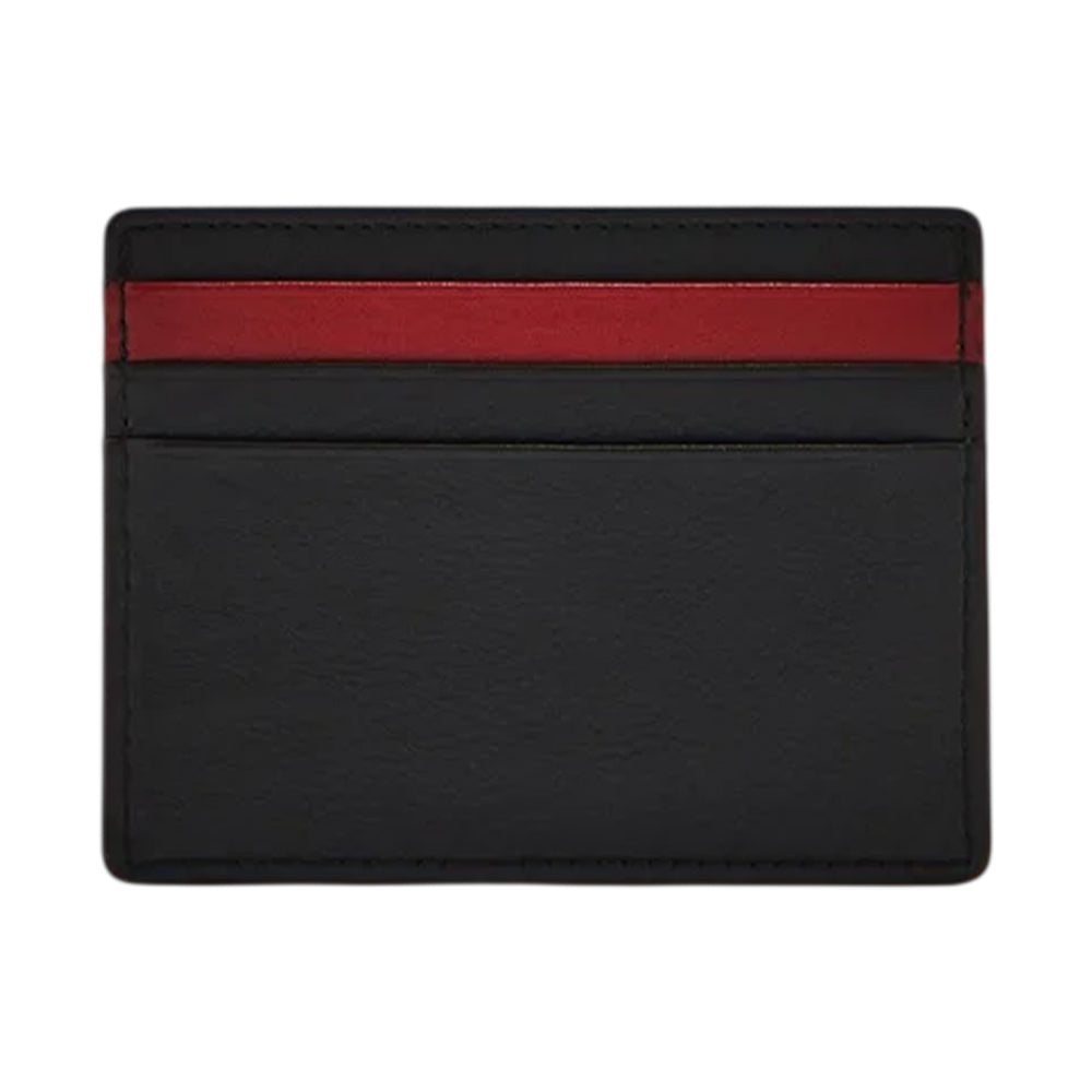 CERRUTI 1881 Black Calf Leather Card Holder - CEPU04937M BLA - Image 2