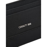 CERRUTI 1881 Black Calf Leather Card Holder - CEPU04937M BLA - Image 3