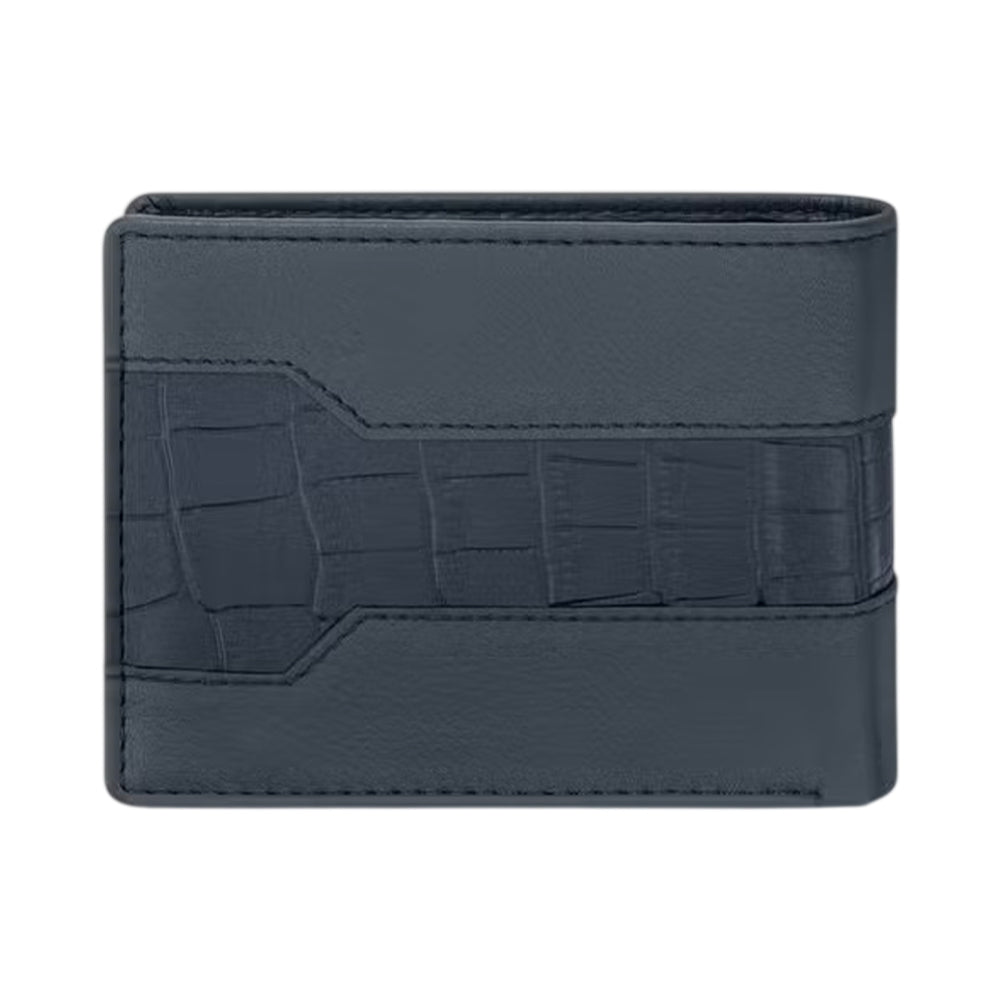 CERRUTI 1881 Blue Genuine Leather Bifold Wallet - CEPU06296S-BLU - Image 2