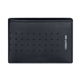 CERRUTI 1881 Blue Genuine Leather Bifold Wallet - CEPU06300S-BLU