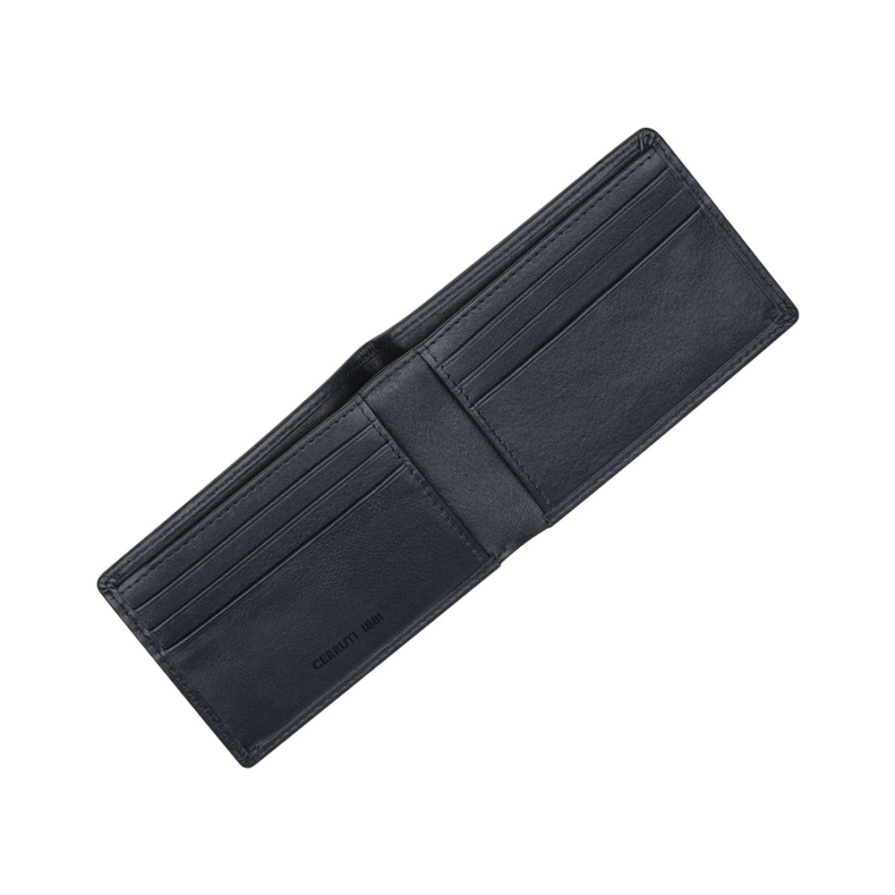 CERRUTI 1881 Blue Genuine Leather Bifold Wallet - CEPU06300S-BLU - Image 2