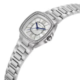 Cerruti 1881 Casale White Mother Of Pearl Dial Silver Square Watch For Women CIWLG0086006 - Image 2