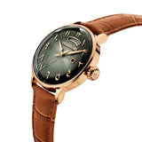 CERRUTI 1881 Dervio Men's Grey Dial Brown Leather Watch CIWGB0008002 - Image 2