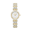 Cerruti 1881 Dual Tone Stainless Steel White Dial Women'S Watch CIWLG0095702