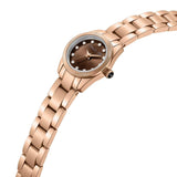Cerruti 1881 Endine Brown Dial Rose Gold Stainless Steel Bracelet Watch For Women CIWLG0087003 - Image 2