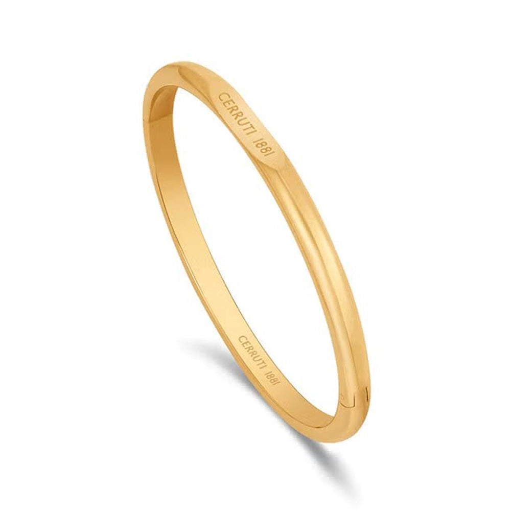 Cerruti 1881 Flavia Gold Logo Bracelet For Women CIJLG0015205