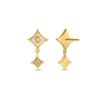 Cerruti 1881 Francesca Gold Pearl Zirconia Earrings For Women CIJLE0013301
