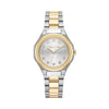 Cerruti 1881 Lucardo Silver Dial Two Tone Stainless Steel Watch For Women CIWLG0086402