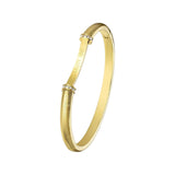 CERRUTI 1881 Matilde Gold-Plated Bangle with Crystals for Women CIJLG0014201 - Image 2