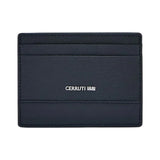 CERRUTI 1881 Navy Calf Leather Card Holder - CEPU04937M BLU