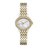 Cerruti 1881 Nemi Beige Mother Of Pearl Dial Silver Bracelet Oval Watch For Women CIWLG0073901