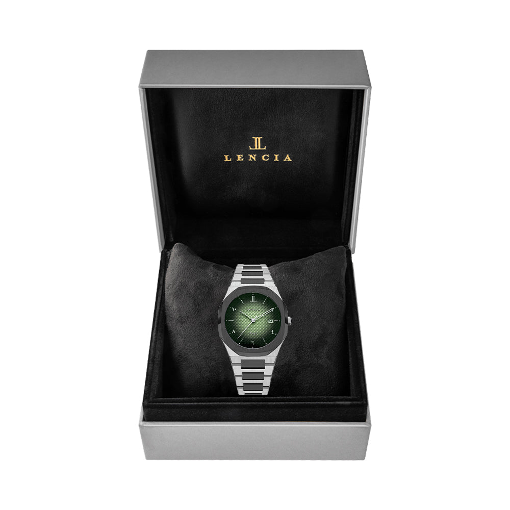 Chisel Contrast Chrono Watch by Lencia LC1015D - Image 6
