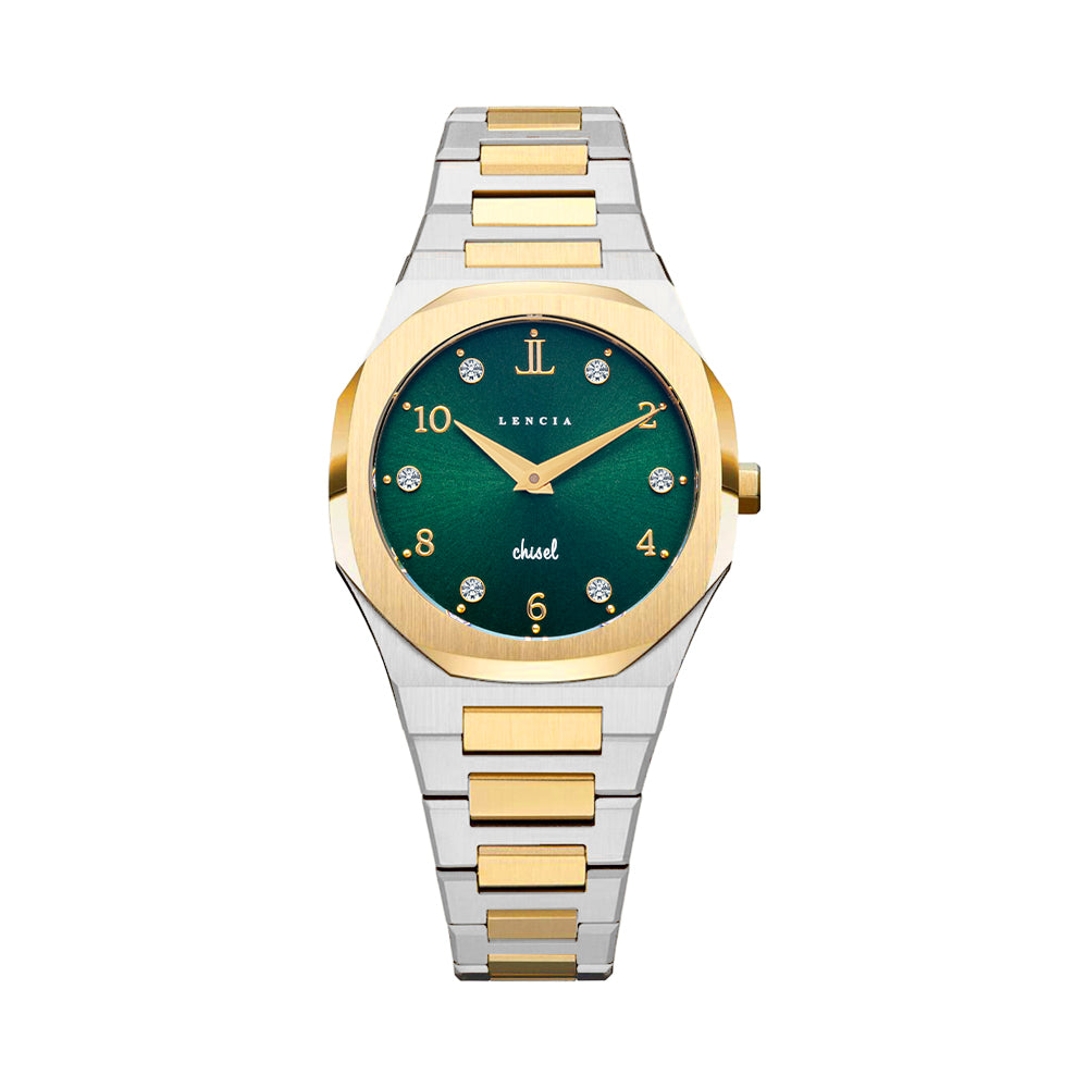 Chisel Noir Watch by Lencia LC0015M - Image 5