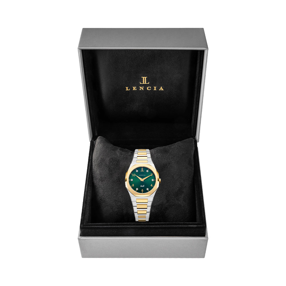 Chisel Noir Watch by Lencia LC0015M - Image 10