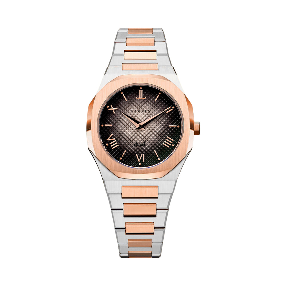 Chisel Contrast Watch by Lencia LC0015K - Image 4