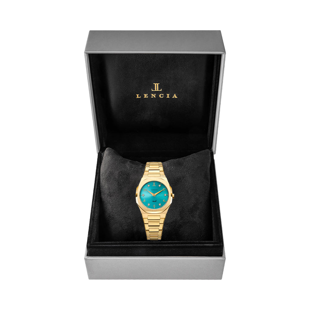 Chisel Noir Watch by Lencia LC0015M - Image 7