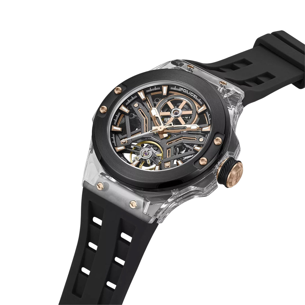 Cyclone Skeleton Police Mens Watch PEWGR0082202 - Image 2