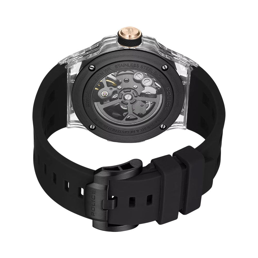 Cyclone Skeleton Police Mens Watch PEWGR0082202 - Image 3
