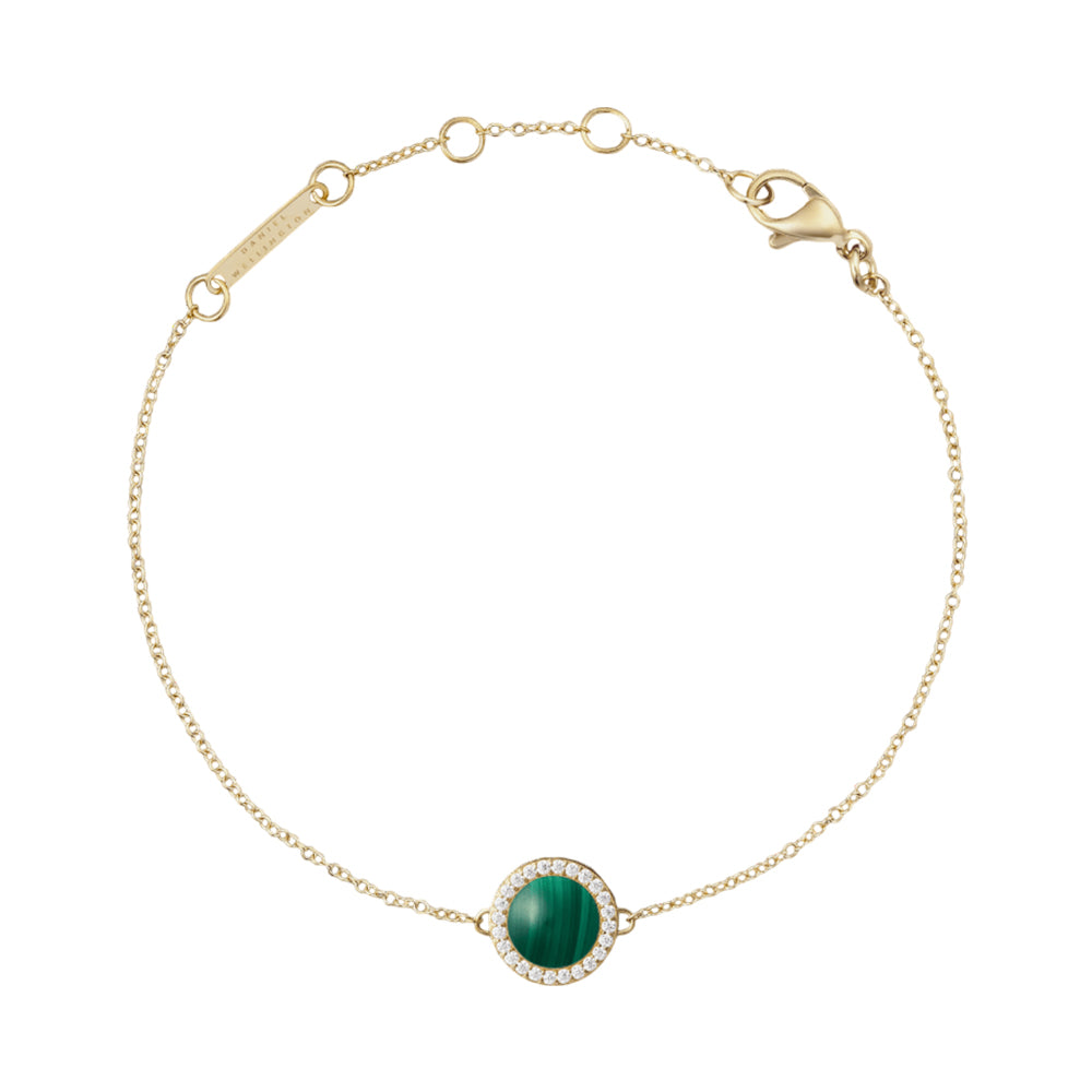 Daniel Wellington Audrey Bracelet Malachite Gold DW00401425