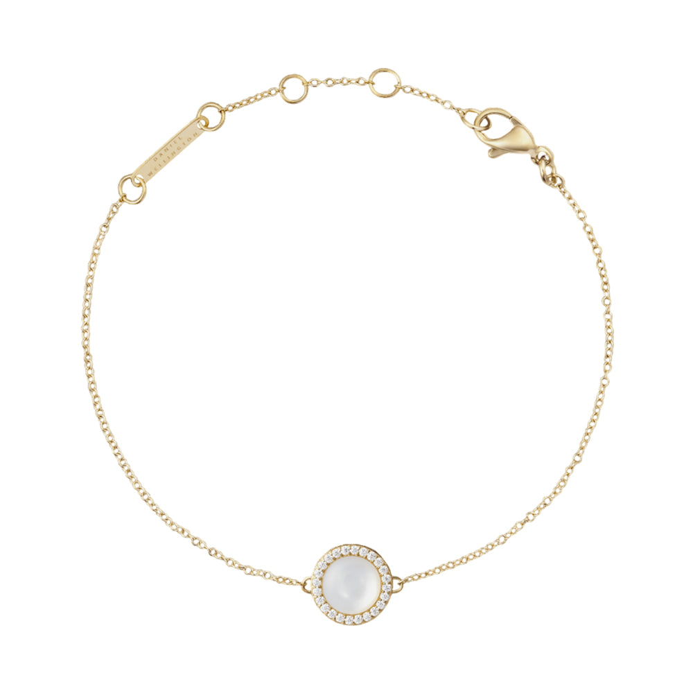 Daniel Wellington Audrey Bracelet Mother of Pearl Gold DW00401423