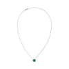 Daniel Wellington Audrey Necklace Malachite Silver DW00401455