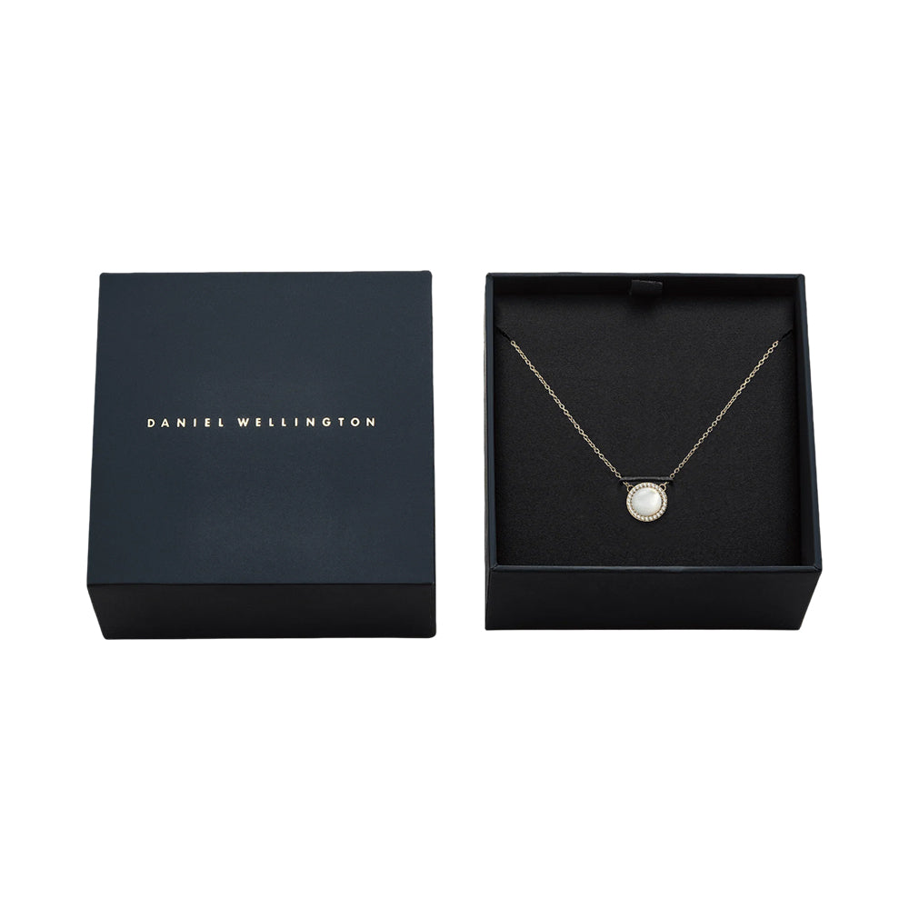 Daniel Wellington Audrey Necklace Mother of Pearl Gold DW00401441 - Image 3