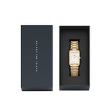 Daniel Wellington Bound White Dial Gold 3-Link Watch DW00100703 - Image 5