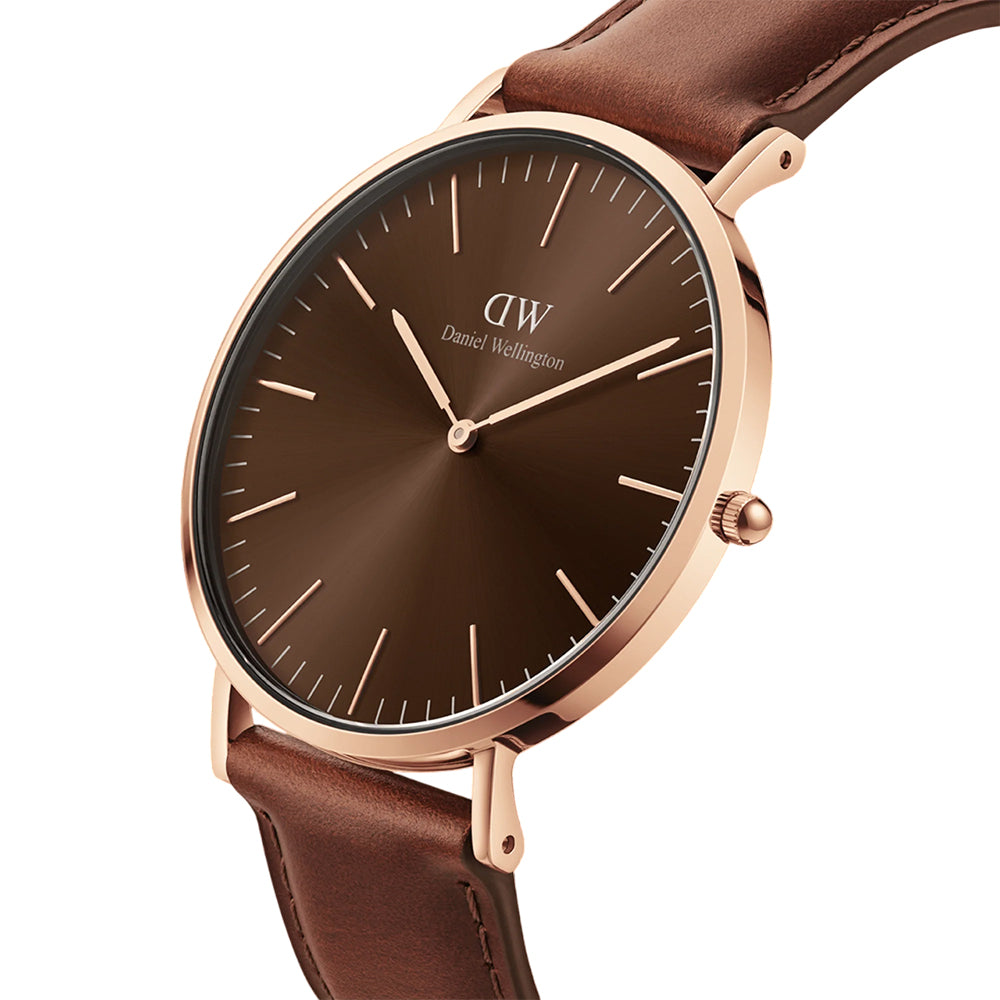 Daniel Wellington Classic St Mawes Amber Watch DW00100627 - Image 2
