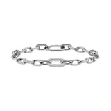 Daniel Wellington Crystal Link Silver Stainless Steel Bracelet for Women DW00400609