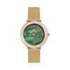 Daniel Wellington Crystalline Bezel Evergold Green Women's Watch DW00100824
