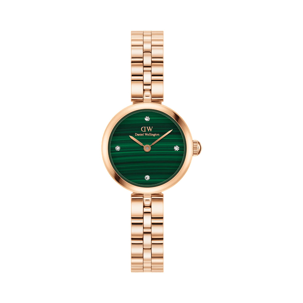 Daniel Wellington Elan Lumine Malachite Green Dial Rose Gold Watch DW00100721